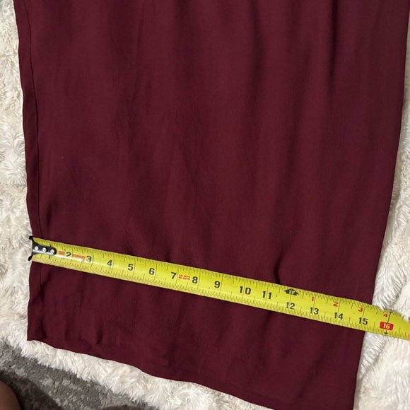 MADEWELL Women’s Wine Red Pintuck Cami Jumpsuit - Picture 16 of 16